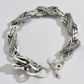 Antique Silver Dragon Body Chain Bracelet